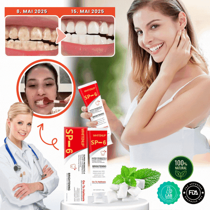 WhitenUp™ | SP-6 Aufhellende Zahnpasta