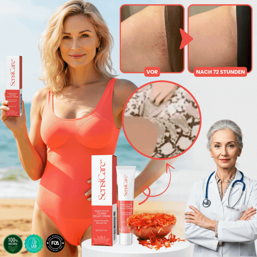 SensiCare™ | Frauen Intimjuckreiz Linderung Creme