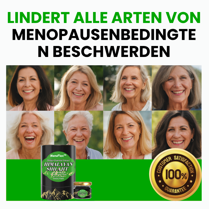 MenoFlex™ | Menopause-Linderung & Hormonbalance-Nahrungsergänzung