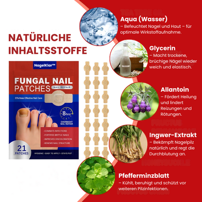 NagelKlar™ | Nagelpilz-Entfernungspflaster