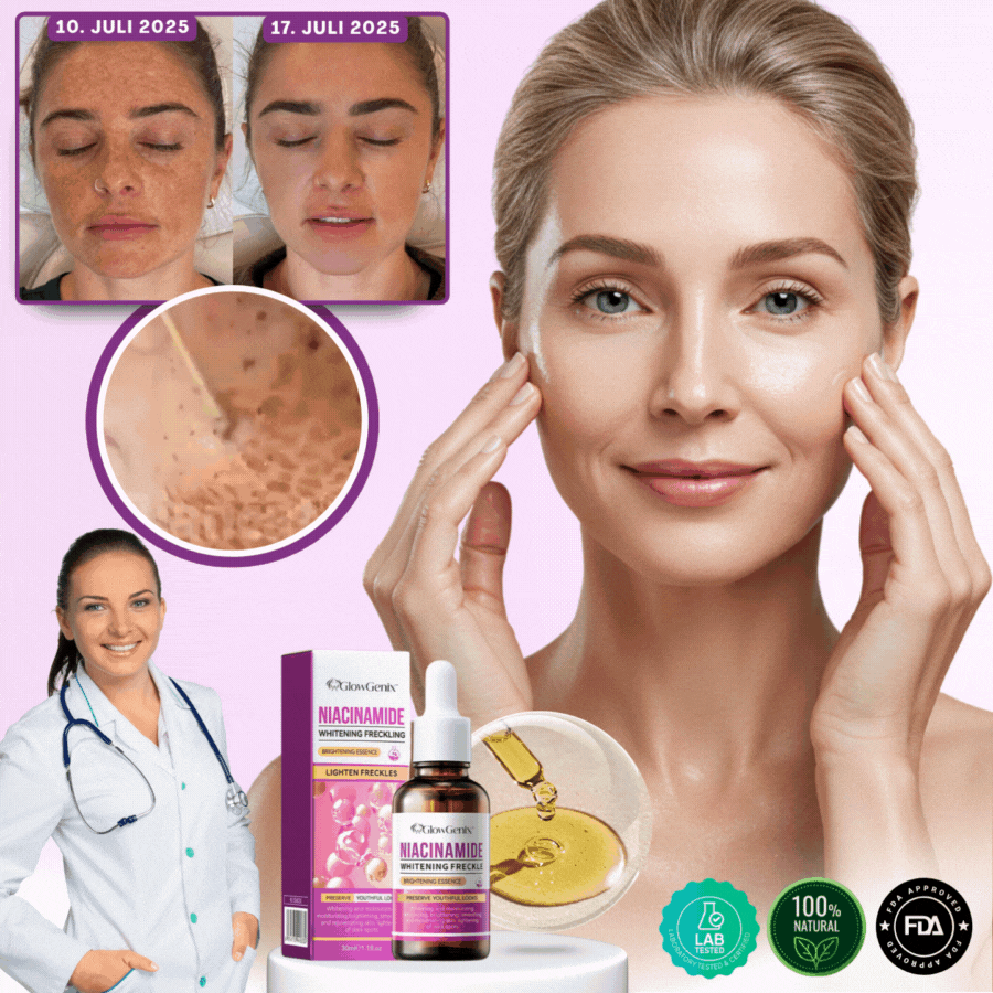 GlowGenix™ | Niacinamid Aufhellendes Sommersprossen Serum