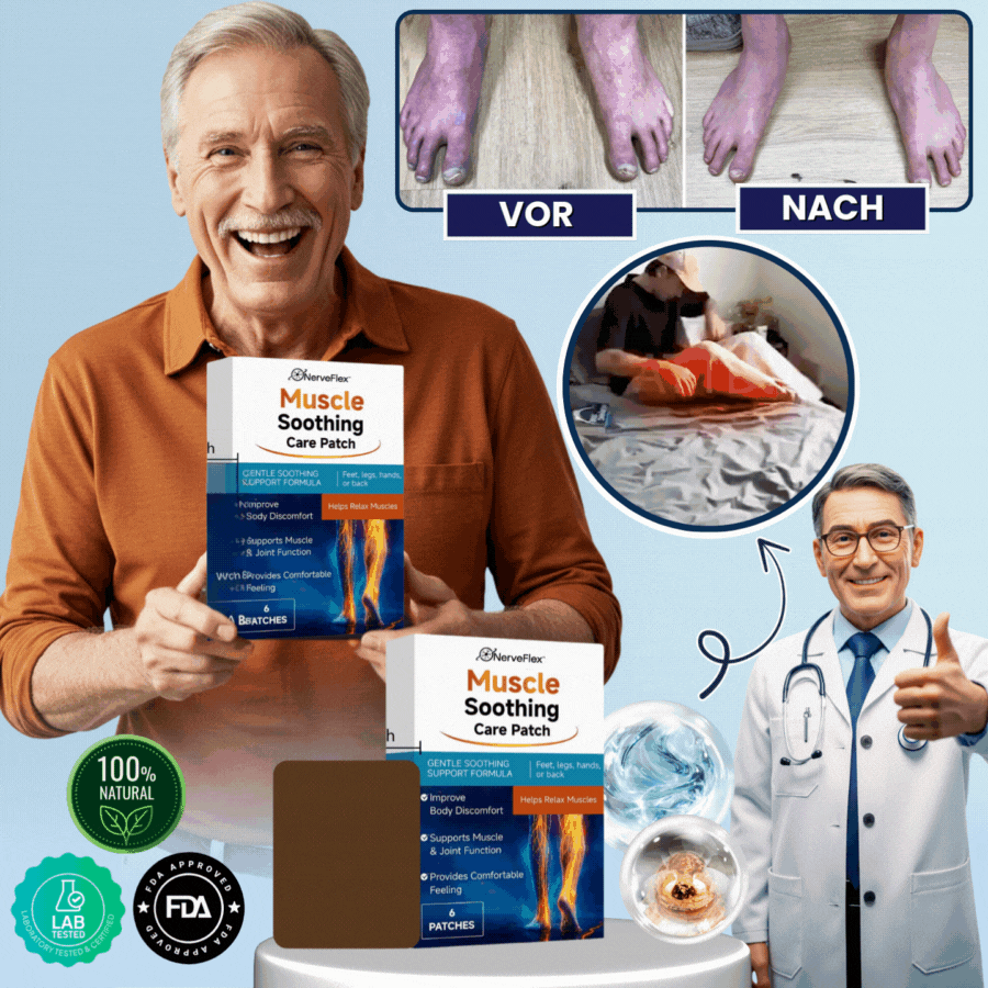 NerveFlex™ | Neuropathie NumbEase Reparaturpflaster