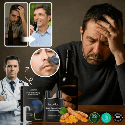 AlcoKlar™ | Körper-Entgiftender Naseninhalator
