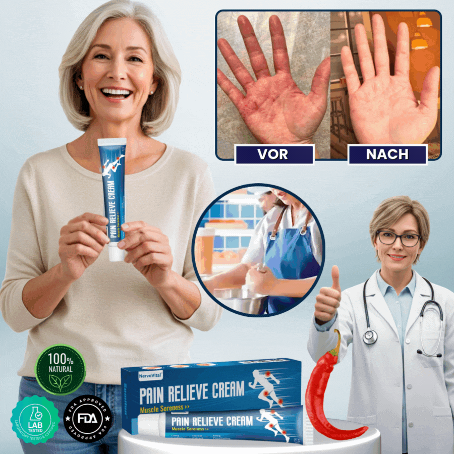 NervoVital™ | Nervenschmerz-Linderungscreme
