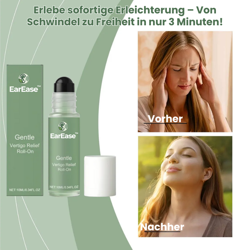 EarEase™ | Sanfte Schwindel-Linderung Roll-On