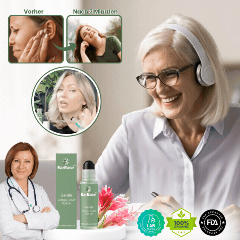 EarEase™ | Sanfte Schwindel-Linderung Roll-On