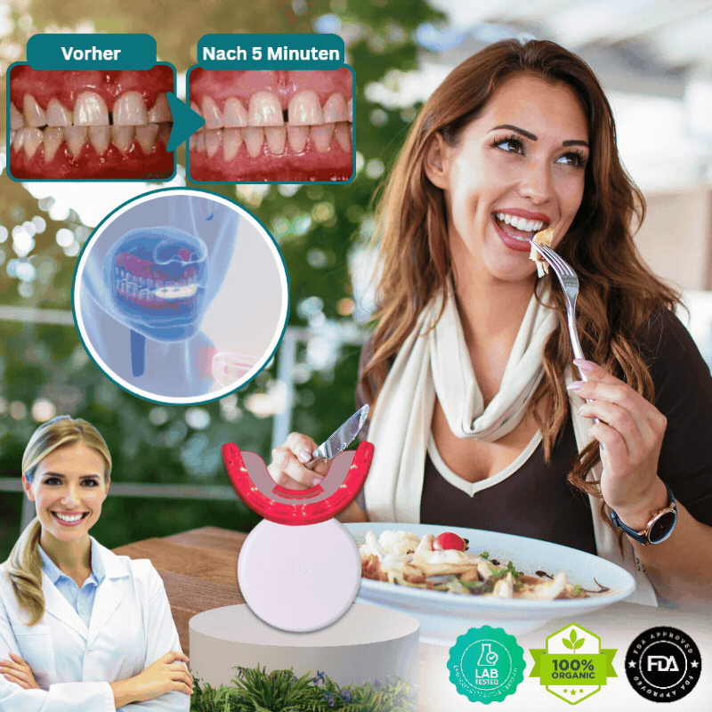 GumCare™ | Rote Lichttherapie-Gerät