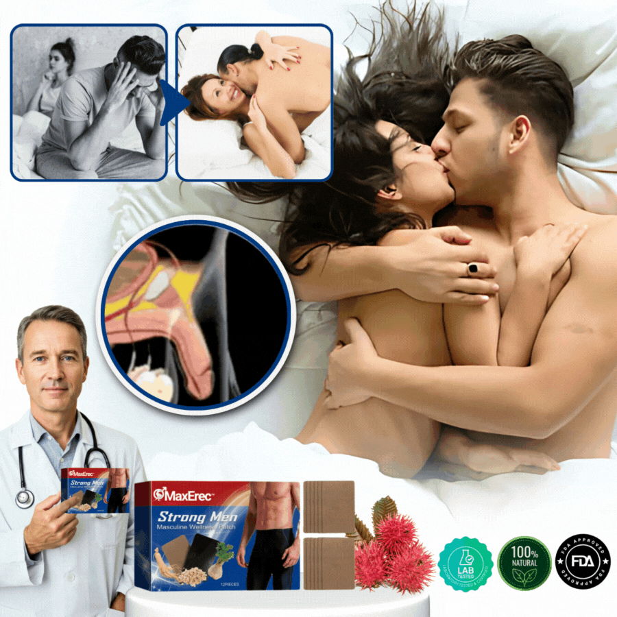 MaxErec™ | Starker Mann Maskuline Wellness Patch