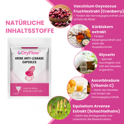 DryFlow™ | Rektale Kapsel für Harninkontinenz