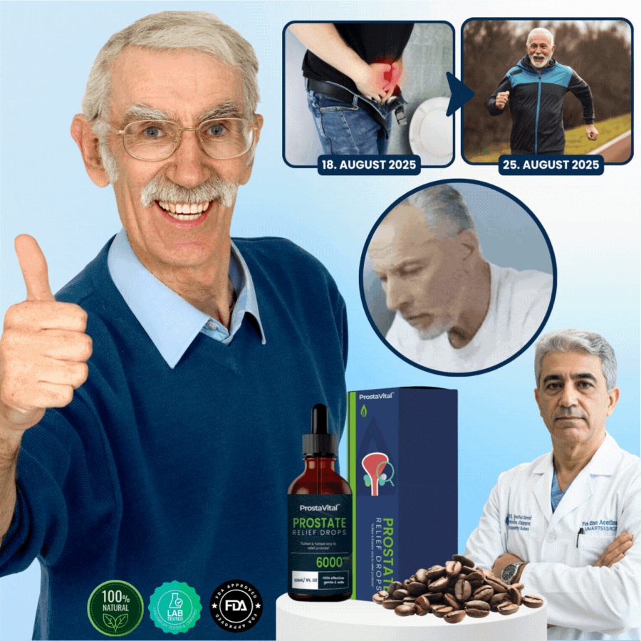 ProstaVital™ | Natürliche Prostata-Gesundheitsunterstützungs-Tropfen