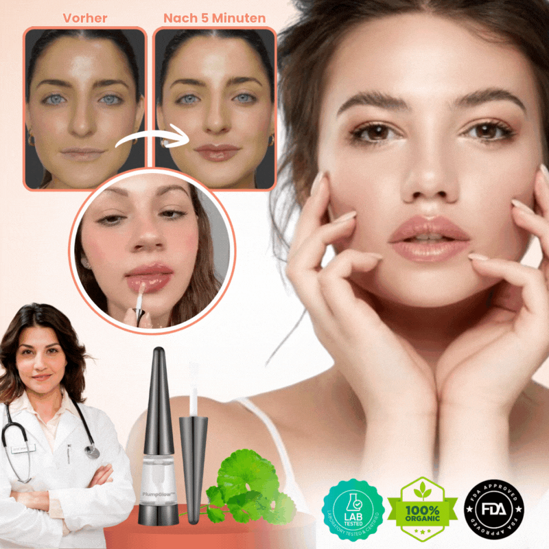 PlumpGlow™ | Lippen-Gloss mit Plumping-Effekt
