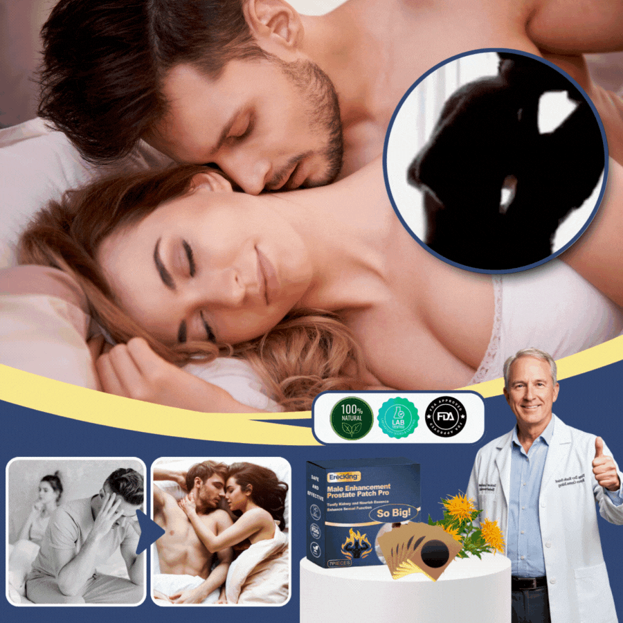 ErecKing™ | Männliches Verstärkungs-Erektions-Pflaster Pro
