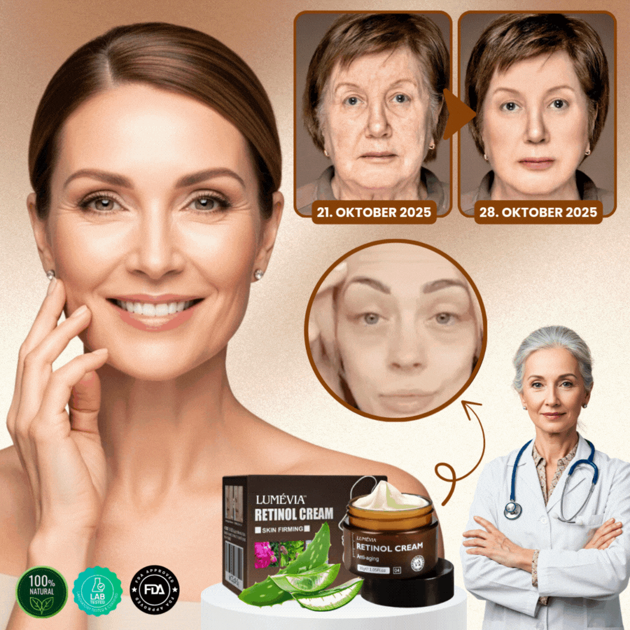 LUMÉVIA™ | Entferne bis zu 98 % deiner Falten und sieh in nur 7 Tagen 15 Jahre jünger aus!