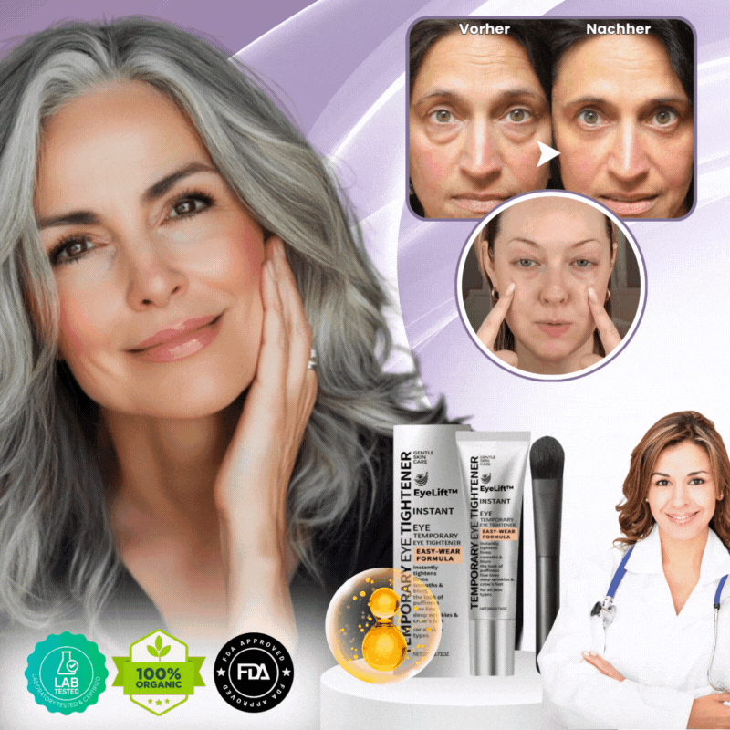EyeLift™ | Entfernt 98 % aller Augenringe & Falten sofort!