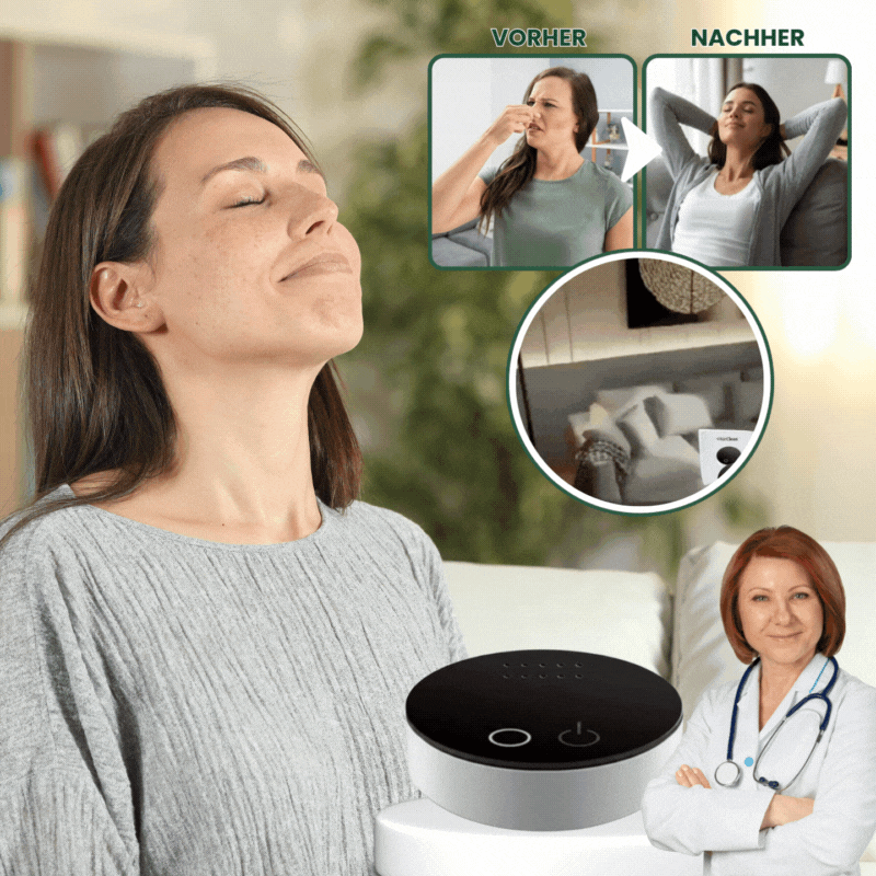 AirClean™ | Antibakterielles Geruchsneutralisierungs-Gerät