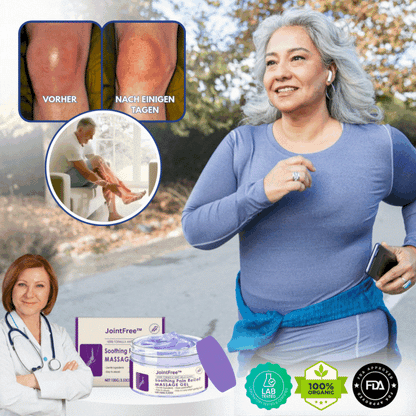 JointFree™ | beruhigendes Schmerzgel für Gelenke
