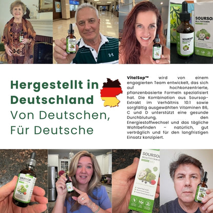 VitalSop™ | Flüssige Soursop-Tropfen für Herz & Kreislauf
