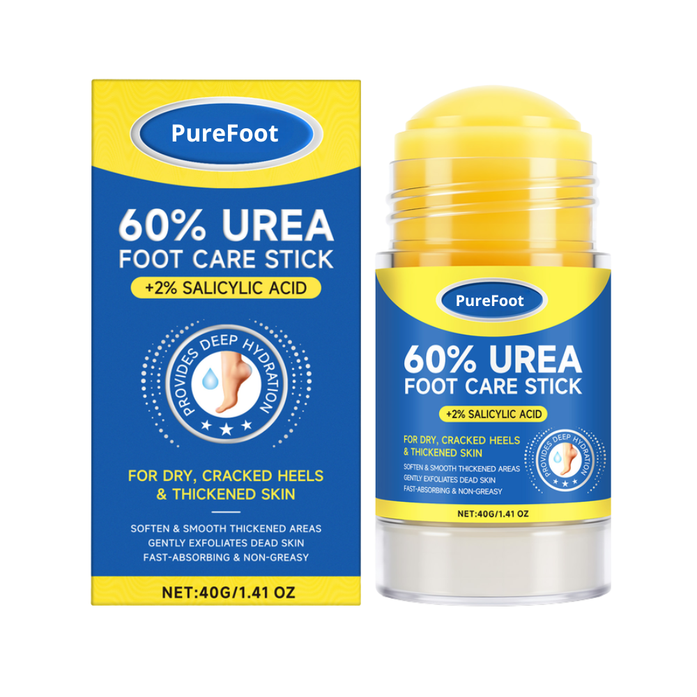PureFoot™ Pflegestick | 92 % weniger Risse und Hornhaut in nur 7 Tagen
