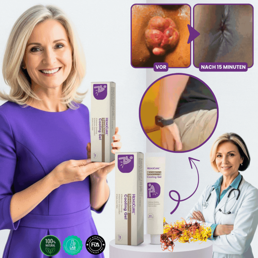 HemoCure™ | Hämorrhoiden Erfrischendes Beruhigendes Gel