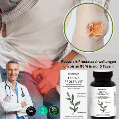 ProstaVita™ | Reduziert Prostataentzündungen um bis zu 95 % in 5 Tagen!