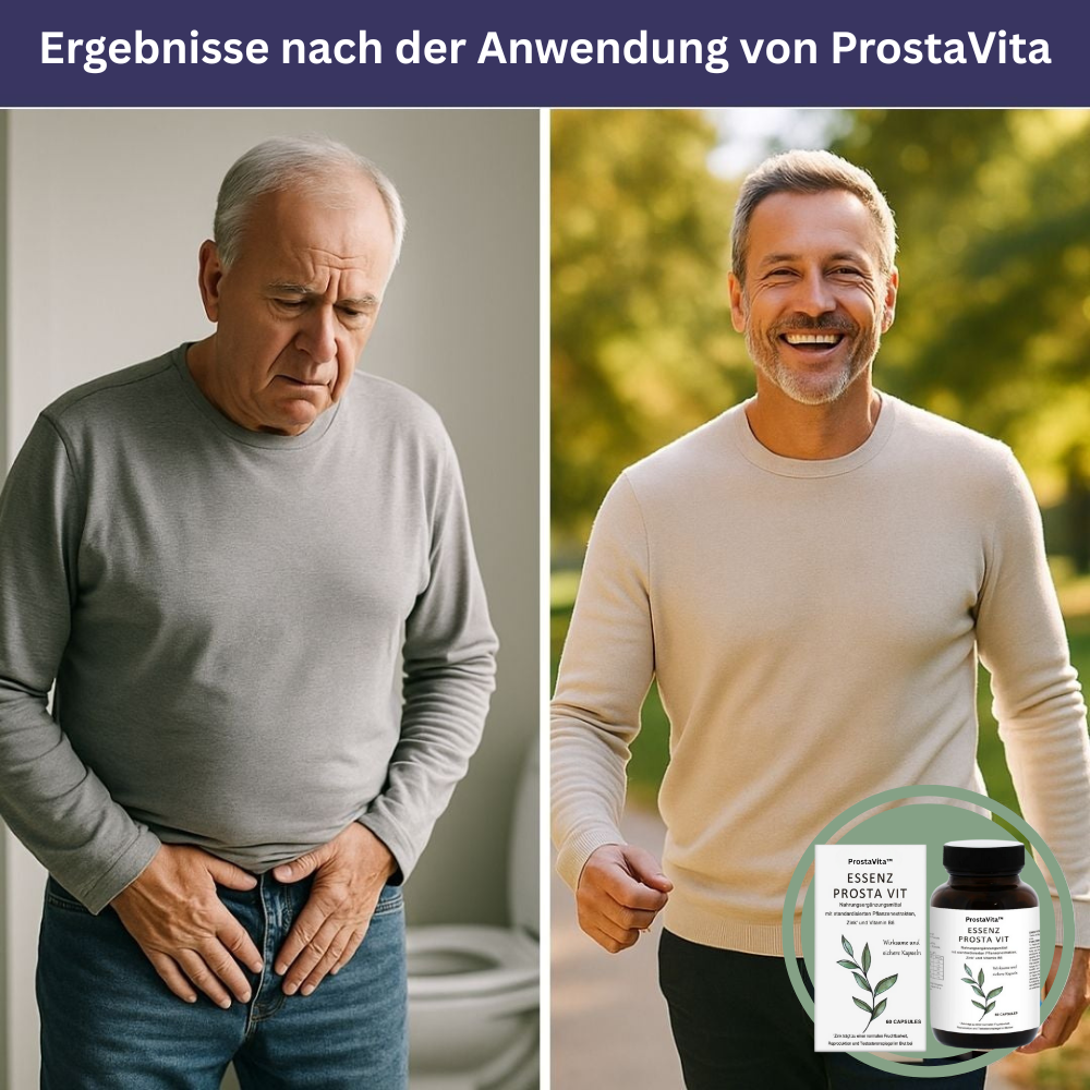 ProstaVita™ | Reduziert Prostataentzündungen um bis zu 95 % in 5 Tagen!