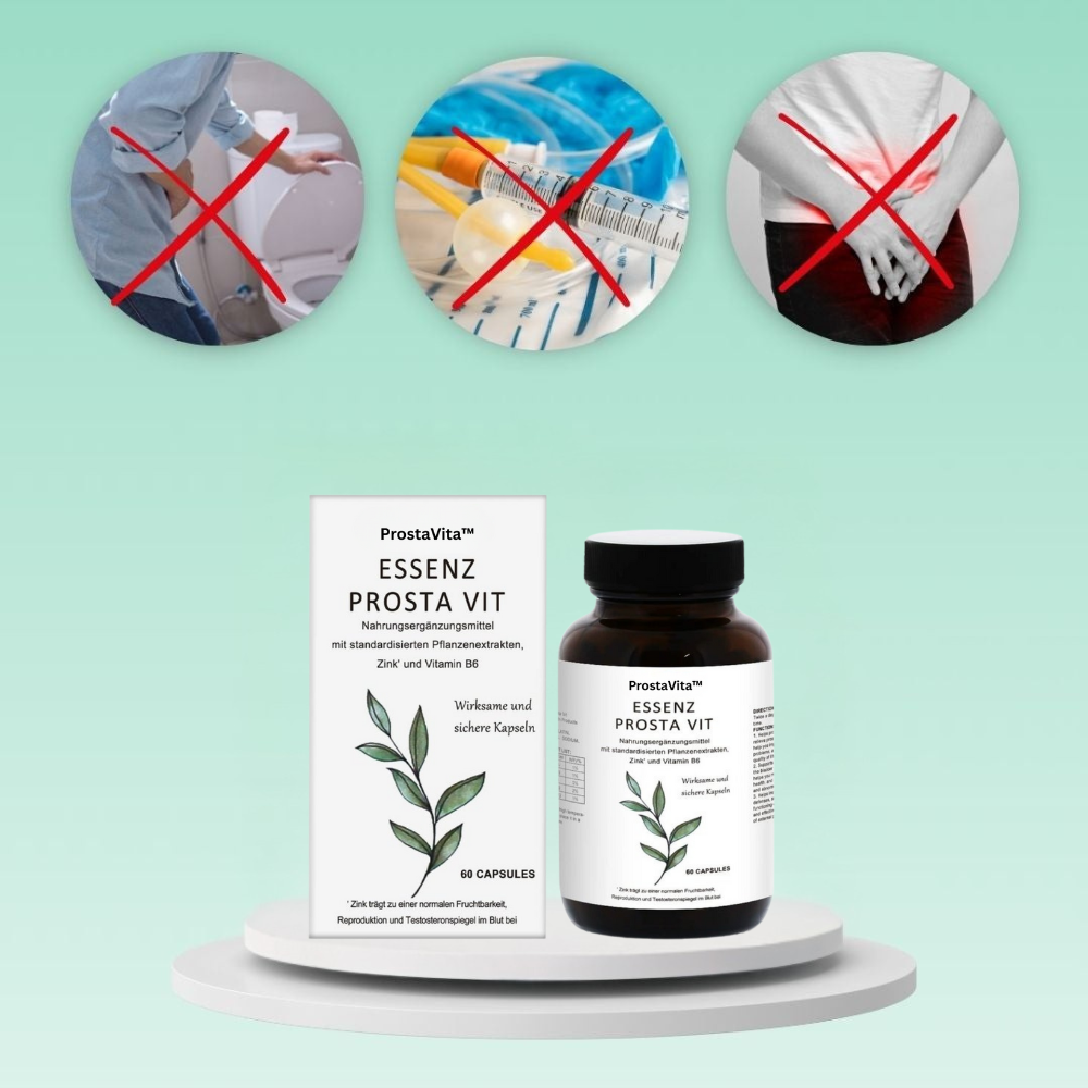 ProstaVita™ | Reduziert Prostataentzündungen um bis zu 95 % in 5 Tagen!