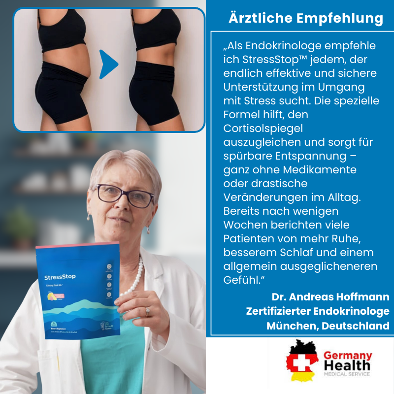 StressStop™ |  Cortisol-Beruhigungsgetränk