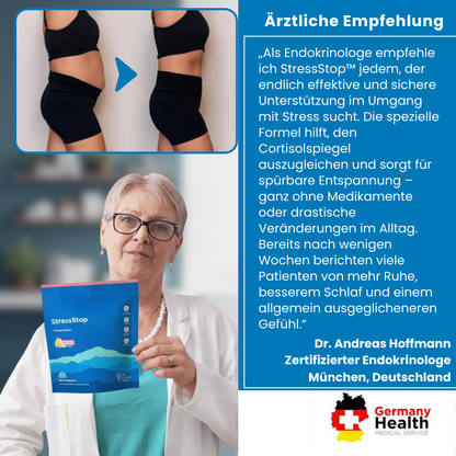 StressStop™ |  Cortisol-Beruhigungsgetränk