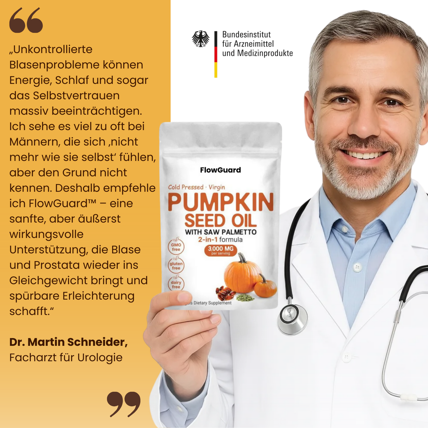FlowGuard™ |  Blasenunterstützungs-Kapseln