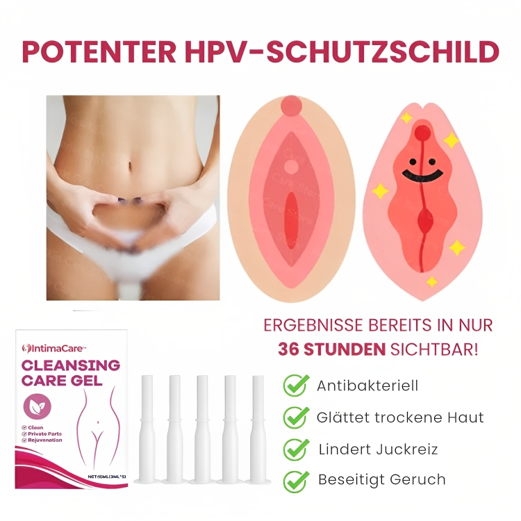 IntimaCare™  | Hochwirksames HPV-Abwehrschutz-Gel