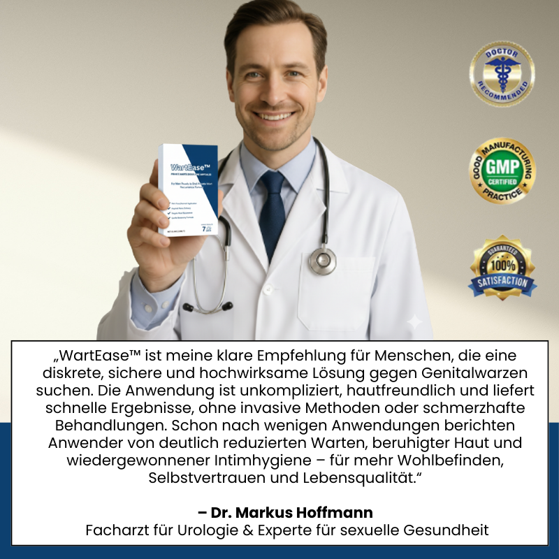 WartEase™ | HPV-Ampullen zur Entfernung von Genitalwarzen