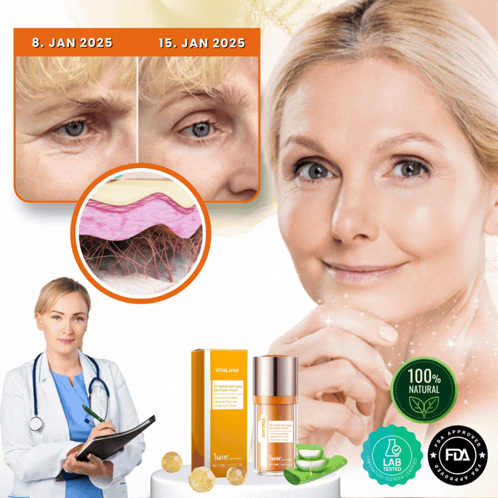 VitaLuxe™ | 5D Peptid-Augencreme