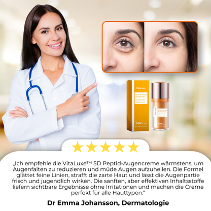 VitaLuxe™ | 5D Peptid-Augencreme