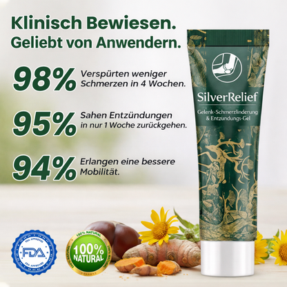 SilverRelief™ | Gelenk Therapie Gel