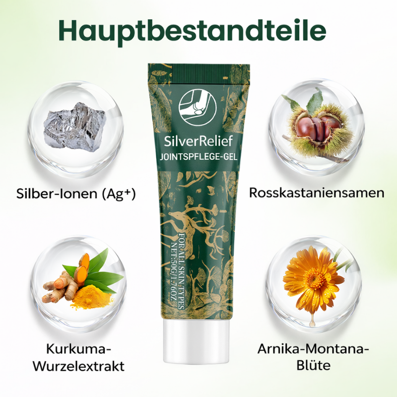 SilverRelief™ | Gelenk Therapie Gel