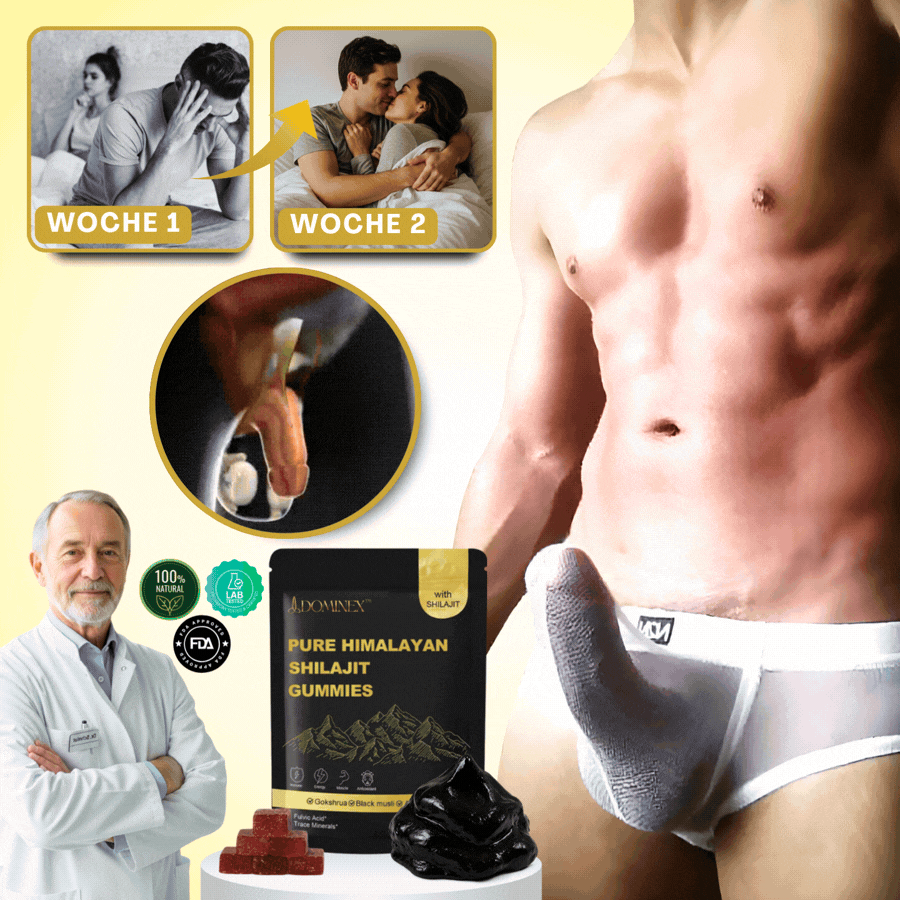 DOMINEX™ | Reine Himalaya-Shilajit™ Gummies für Männer