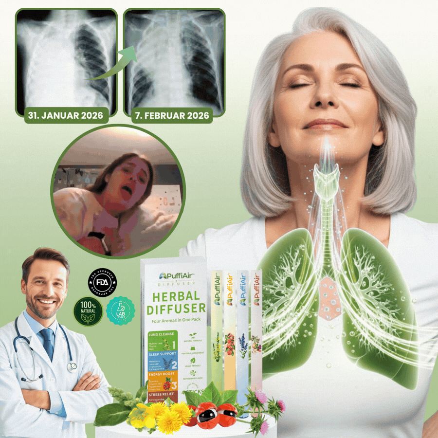 PuffiAir™ |  Königskerzenblatt-Diffusor ( 4 Aromen in einer Box )