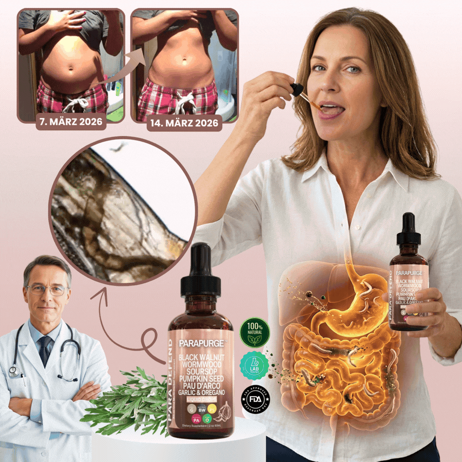 ParaPurge™ | Wermut, Schwarznuss Parasiten-Detox