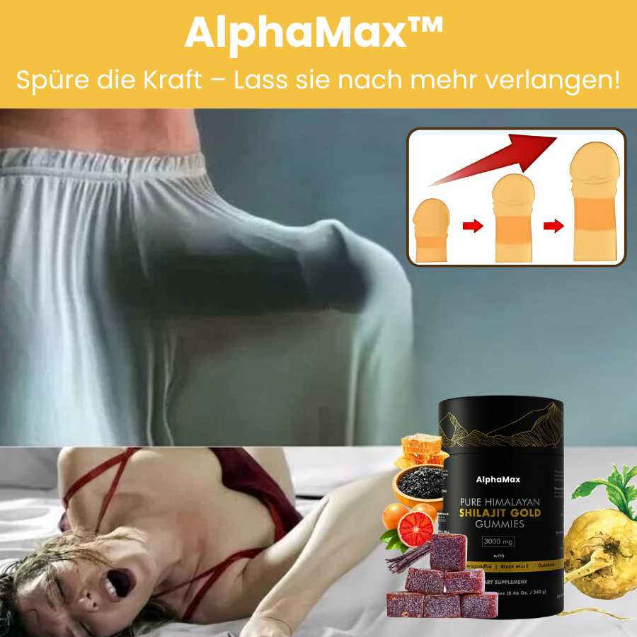 AlphaMax™ | Male Performance Gummies