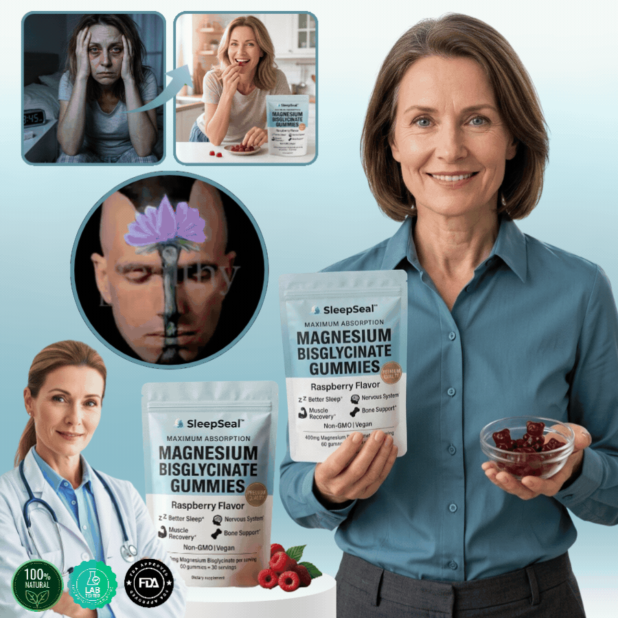 SleepSeal™ | Magnesium-Bisglycinat-Gummis