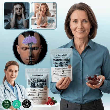 SleepSeal™ | Magnesium-Bisglycinat-Gummis