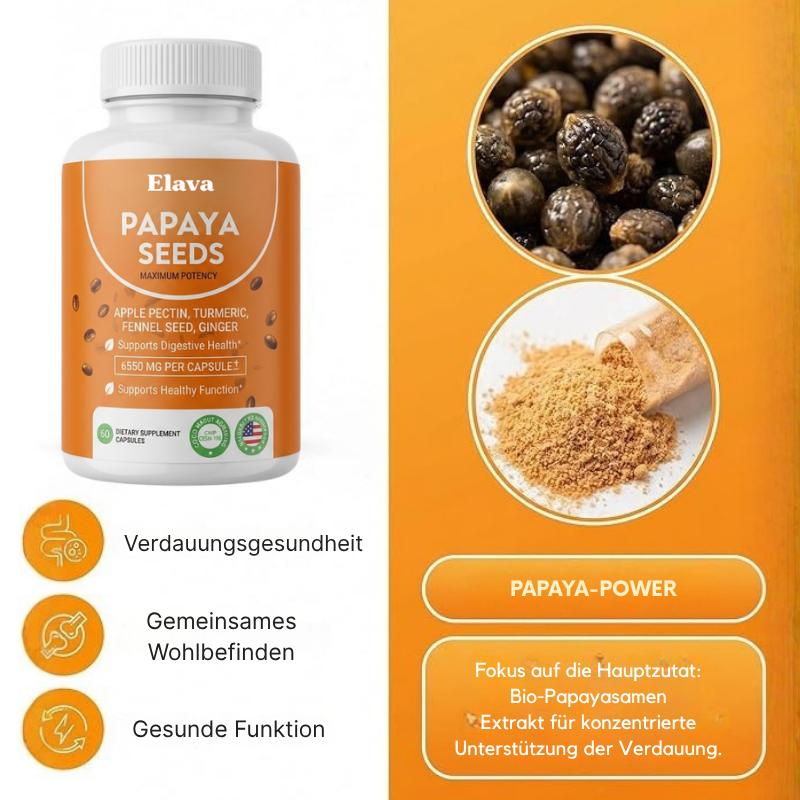 Elava™ | Papaya Seed Capsules