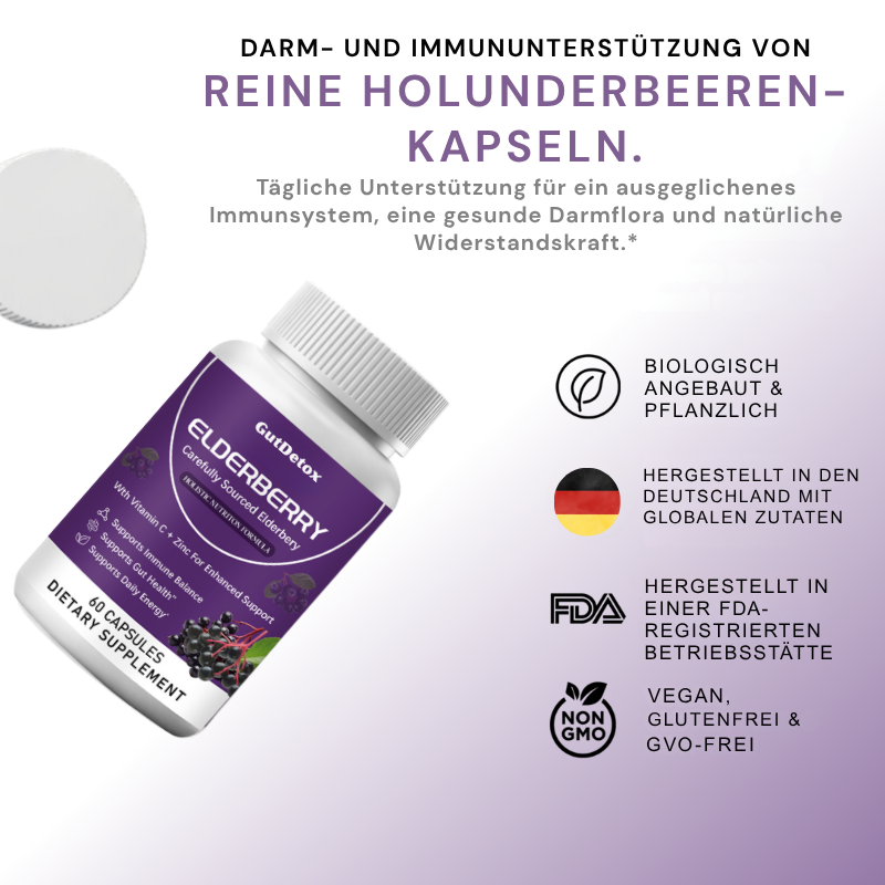 GutDetox™ | Elderberry Capsules