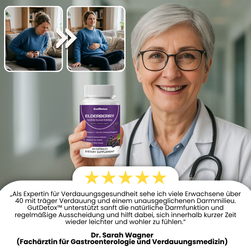GutDetox™ | Elderberry Capsules