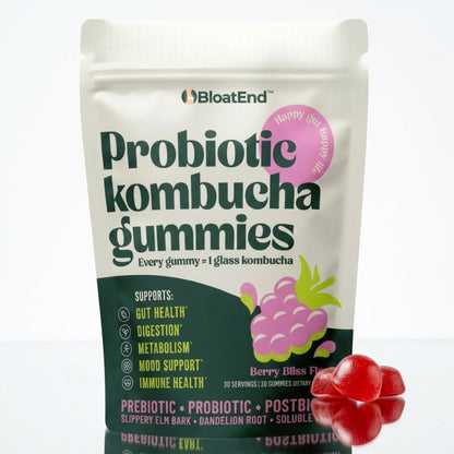BloatEnd™ | Hormonelle Blähbauch-Linderung Probiotische Gummis