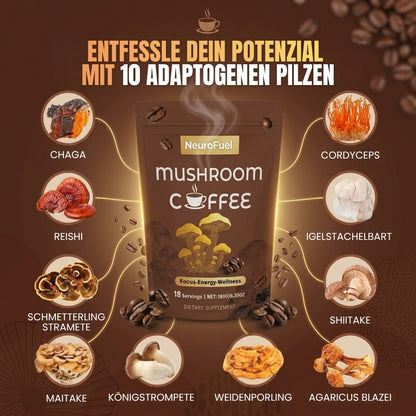 NeuroFuel™ | Bio-Pilzkaffee