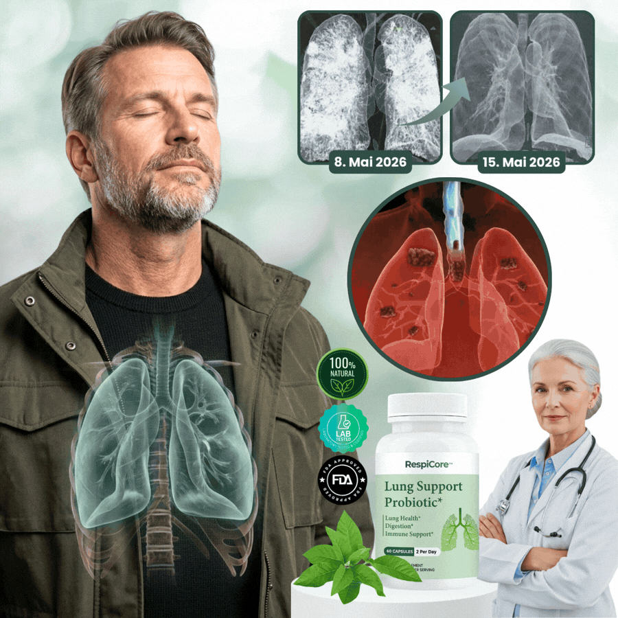 RespiCore™ | Natürliche Lungenunterstützungs-Probiotika