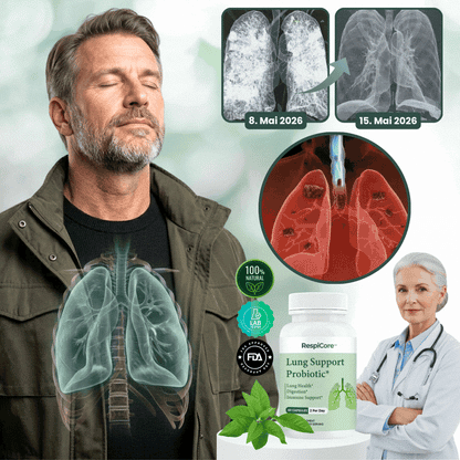 RespiCore™ | Natürliche Lungenunterstützungs-Probiotika