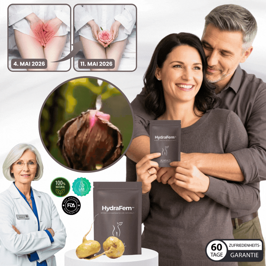 HydraFem™ | Intime Hydration für sie – auf natürliche Weise
