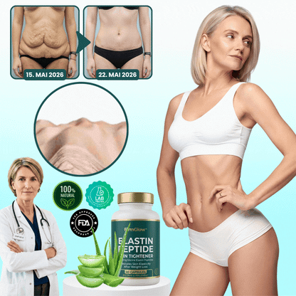 FirmGlow™ | Elastin-Peptid-Hautstraffungsformel